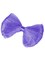 Cute Neon Purple Rave Dance Party Club Hair Bow Tie Barrette Costume Accessory